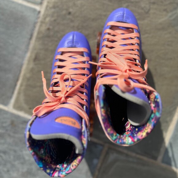 Beach Bunny Roller Skates by Moxi Skates | Periwinkle/Sunset | US Women's 8.5-9 - Picture 9 of 12